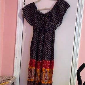 patterned dress